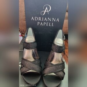 Adrianna Papell black heels